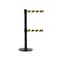 Tensabarrier Barrier Post with Belt, Blue, 7 1/2 ft Length, 38 in Post Height 889T2U-2P-2P-STD-NO-L5X-C - alternate 4