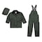 Viking 3-Piece Rainsuit with Detachable Hood, Polyester, PVC, 150 den Thick, Detachable, Green, M 2900G-M - alternate 1