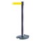 Tensabarrier Barrier Post with Belt, Yellow, 7 1/2 ft Length, 38 in Post Height, No Legend RB1-73-73-STD-NO-Y5X-C - alternate 1