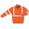 Zoro Select Hi-Viz Sweatshirt, Orange, Polyamide, 2XL UPA542 ORANGE XXL - alternate 1