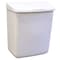 Hospeco Sanitary Napkin Receptacle, White 250-201W - alternate 1