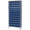 Akro-Mils Steel Bin Shelving, 12 in D x 79 in H x 36 in W, 13 Shelves, Gray AS1279 - alternate 3