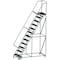 Ballymore 153 in H Steel Rolling Ladder, 12 Steps, 450 lb Load Capacity 123214R - alternate 5