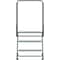 Ballymore 58 1/2 in H Steel Rolling Ladder, 3 Steps, 450 lb Load Capacity H326G - alternate 4