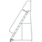 Ballymore 133 in H Steel Rolling Ladder, 10 Steps, 450 lb Load Capacity WA103214R - alternate 6