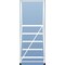 Ballymore 77 1/2 in H Aluminum Rolling Ladder, 5 Steps, 350 lb Load Capacity A5SH30 - alternate 4