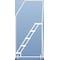 Ballymore 77 1/2 in H Aluminum Rolling Ladder, 5 Steps, 350 lb Load Capacity A5SH30 - alternate 3