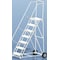 Ballymore 103 in H Aluminum Wheelbarrow Ladder, 7 Steps, 300 lb Load Capacity ALWB7 - alternate 4
