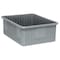 Quantum Storage Systems Polypropylene, Divider Box, Gray, 22 1/2 in L, 8 in H DG93080GY - alternate 1