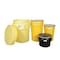 Ultratech Open Head Overpack Drum, Polyethylene, 95 gal, Unlined, Yellow 580 - alternate 3