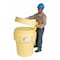 Ultratech Open Head Overpack Drum, Polyethylene, 95 gal, Unlined, Yellow 580 - alternate 4
