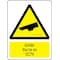 Electromark Security Sign, 16 in Height, 12 in Width, Plastic, English S1285R - alternate 1