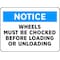Electromark Notice Sign, 10 in Height, 14 in Width, Vinyl, English S207V10 - alternate 2