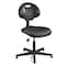 Bevco Polyurethane Desk Chair, 15" to 20", No Arms, Black 7000-BLK - alternate 1