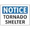 Electromark Tornado Shelter, Aluminum, 7 in x 10 in, Surface S206FA - alternate 1