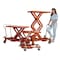 Bishamon Mobile Scissor Lift Table, 660 lb. Cap BX-30SB - alternate 2
