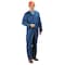 Red Kap CT10 Coverall, Cotton/Polyester, 7.25 oz Fabric Weight, 30 in Inseam, Blue, 48 Regular CT10PB RG 48 - alternate 1
