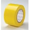 Zoro Select Safety Warning Tape Vinyl Yellow, 3" W x 180 ft. L, 5 mil Thick 9HU17 - alternate 1