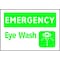 Electromark Eye Wash Pict, Aluminum, 7 in x 10 in, Surface Y623712 - alternate 2