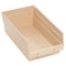 Quantum Storage Systems Shelf Storage Bin, Polypropylene, Ivory, 4 in H, 6 5/8 in W, 11 5/8 in L QSB102IV - alternate 5