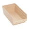 Quantum Storage Systems Shelf Storage Bin, Polypropylene, Ivory, 4 in H, 6 5/8 in W, 11 5/8 in L QSB102IV - alternate 1