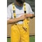 Viking Rain Bib Pants, 100% Nylon, 31 1/2 in Inseam, Elastic Closure, Yellow, Size M 3300P-M - alternate 2
