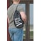 Quality Resource Group Backpack w/Drawstring, 17-1/2x15 In., BLK N210/L - alternate 2