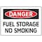 Electromark Reflective Sign, 7 in Height, 10 in Width, Vinyl, English S154FF - alternate 1