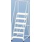 Ballymore 87 in H Aluminum Rolling Ladder, 6 Steps, 350 lb Load Capacity A6SH30 - alternate 3