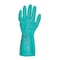 Ansell AlphaTec(R) Solvex Chemical Resistant Gloves, Nitrile, 13 in L, 18.11 mil, Green, 9, 1 PR 37-175 - alternate 5