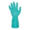 Ansell AlphaTec(R) Solvex Chemical Resistant Gloves, Nitrile, 13 in L, 18.11 mil, Green, 9, 1 PR 37-175 - alternate 9