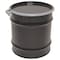 Zoro Select Open Head Transport Drum, Steel, 8 gal, Lined, Black OH8-1R - alternate 1