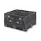 Orbis Bulk Container Cover 48 1/2 in L, 45 1/2 in W, 3 in H, Plastic, Black CKD4845-1 - alternate 2