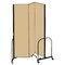 Screenflex Partition, 5 Ft 9 In W x7 Ft 4 In H, Beige CFSL743-DO - alternate 1