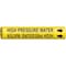 Brady Pipe Markr, High Pressure Water, Y, 4to6 In 4078-D - alternate 1