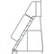 Ballymore 113 in H Steel Rolling Ladder, 8 Steps, 450 lb Load Capacity 083221P - alternate 5