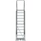 Ballymore 143 in H Steel Rolling Ladder, 11 Steps, 450 lb Load Capacity WA113214X - alternate 2