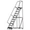 Ballymore 143 in H Steel Rolling Ladder, 11 Steps, 450 lb Load Capacity WA113214X - alternate 1