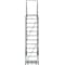 Ballymore 153 in H Steel Rolling Ladder, 12 Steps, 450 lb Load Capacity WA123214X - alternate 8