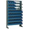 Quantum Storage Systems Steel Pick Rack, 12 in D x 60 in H x 36 in W, 8 Shelves, Black QPRS-101BK - alternate 2