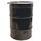 Zoro Select Open Head Transport Drum, Steel, 55 gal, Lined, Black OH55-3R - alternate 1