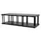Structural Plastics Starter Plastic Shelving, Open Style, 36 in D, 96 in W, 27 in H, 2 Shelves, Black S9636B - alternate 4