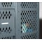 Tennsco Wardrobe Locker, 12 in W, 18 in D, 78 in H, (1) Tier, (1) Wide, Gray VSL-121872-1MED GRAY - alternate 2