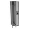 Tennsco Wardrobe Locker, 12 in W, 18 in D, 78 in H, (1) Tier, (1) Wide, Gray VSL-121872-1MED GRAY - alternate 1