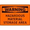 Electromark Warning Sign, 7 in Height, 10 in Width, Polyester, English S215FF - alternate 2