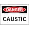 Electromark Danger Sign, 7 in Height, 10 in Width, Vinyl, English S137FF - alternate 3