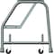 Ballymore 19 in H Steel Rolling Ladder, 2 Steps, 450 lb Load Capacity 226X - alternate 2