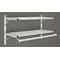 Glaro Coat Rack, 2 Shelves, 36 In W, Satin Alum 502-36SA - alternate 2