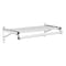 Glaro Coat Rack, 1 Shelf, 24 In W, Satin Aluminum 501-24SA - alternate 1