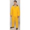Mik 3-Piece Rainsuit with Detachable Hood, Polyester, PVC, 0.3 mm Thick, Detachable, Yellow, 3XL 35100-XXXL - alternate 3